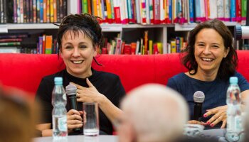 Olga Tokarczuk Foto: Miesiąc Spotkań Autorskich